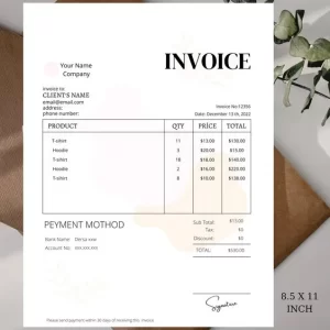 Invoice Books