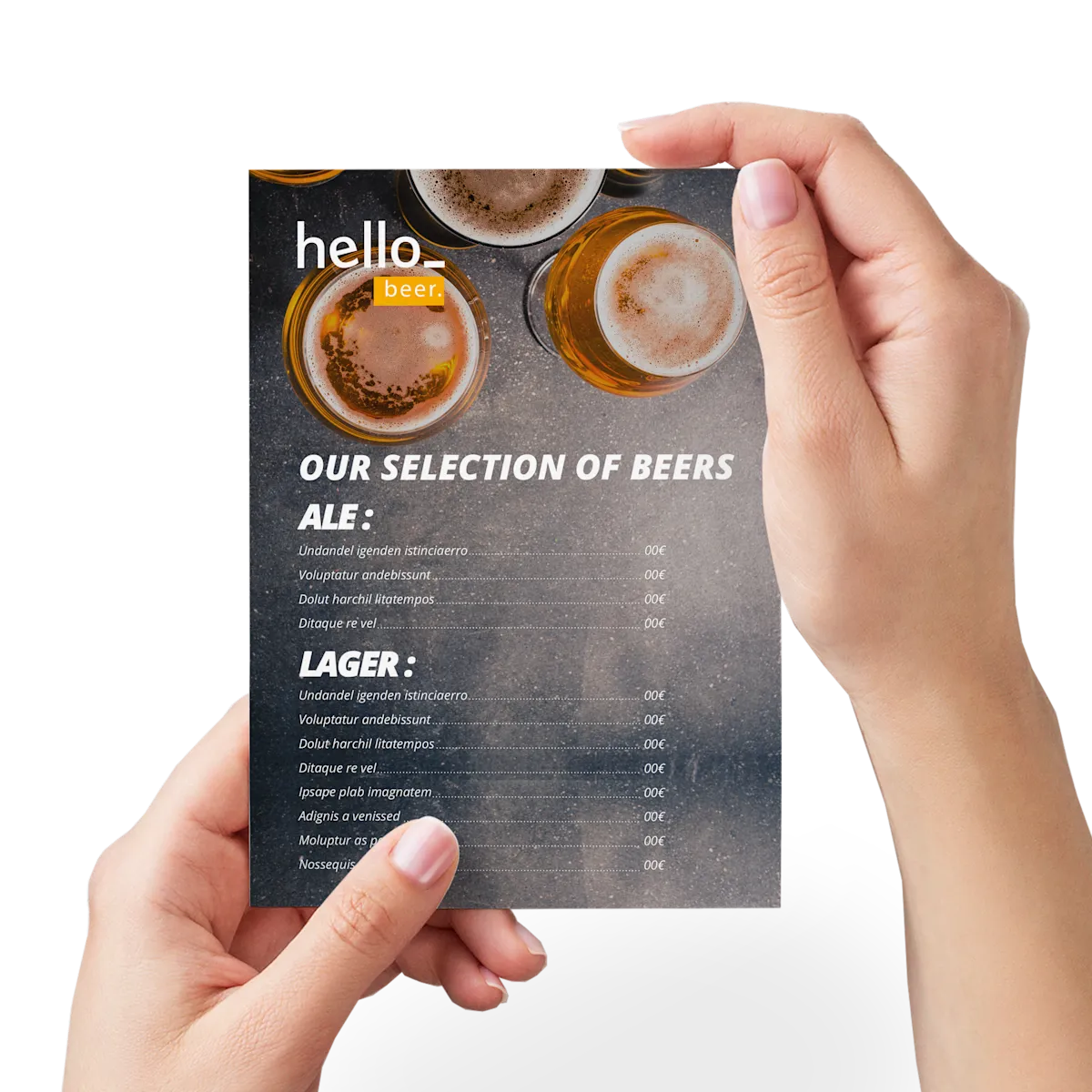 Flat Menus