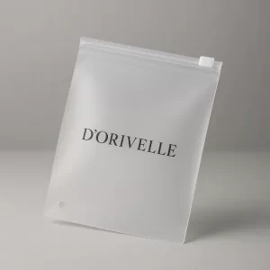 Custom Frosted Zipper Bags
