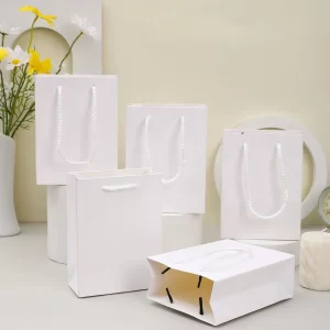 Kraft White & Brown Paper Bags