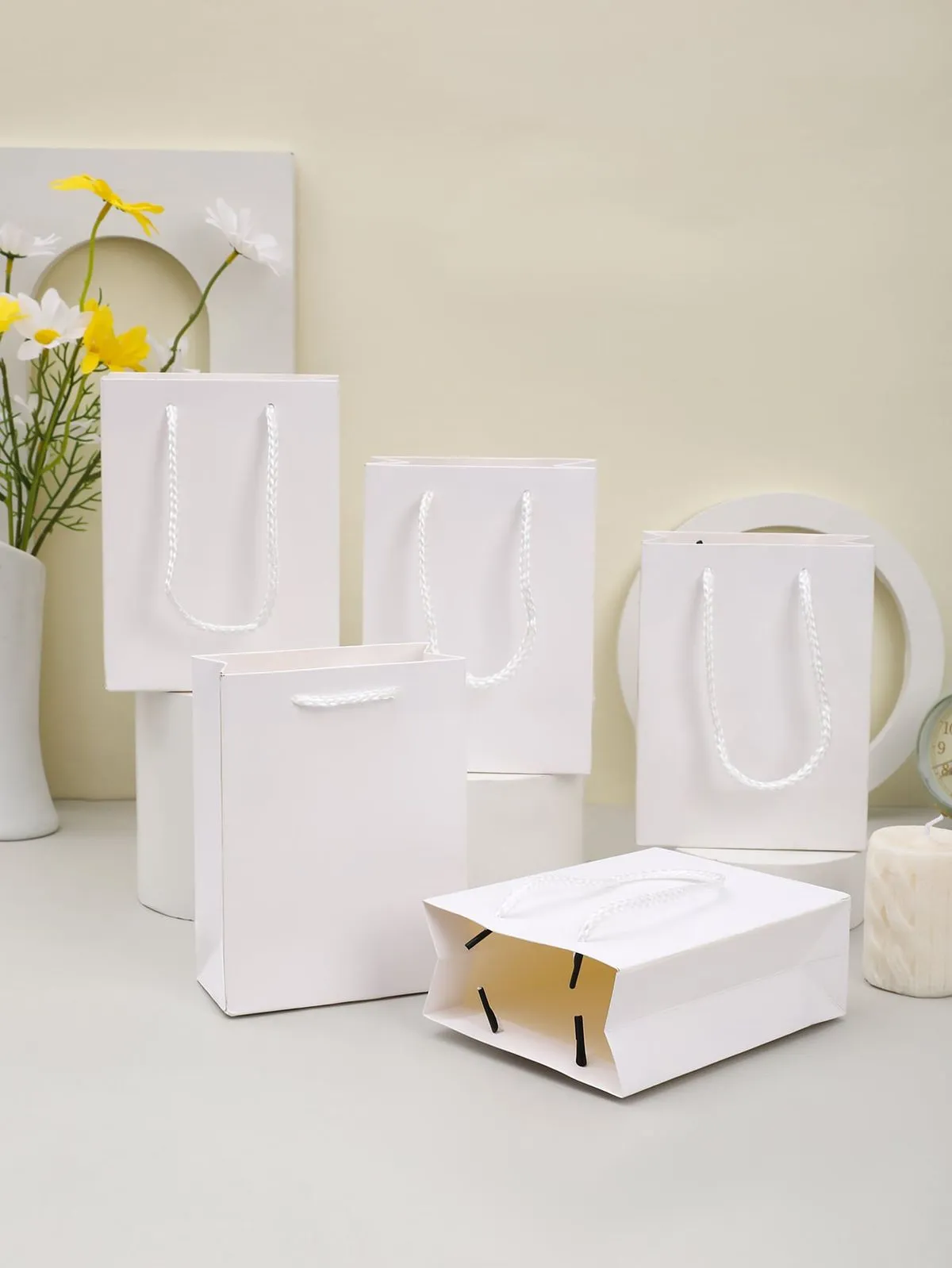 Kraft White & Brown Paper Bags